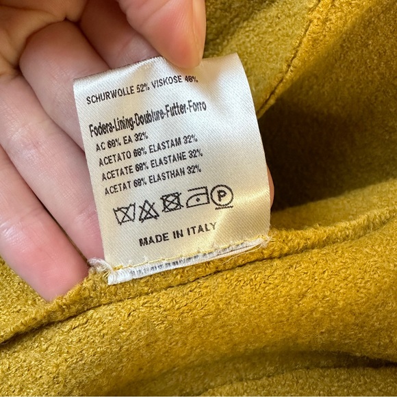 Mustard yellow blazer - Picture 8 of 9